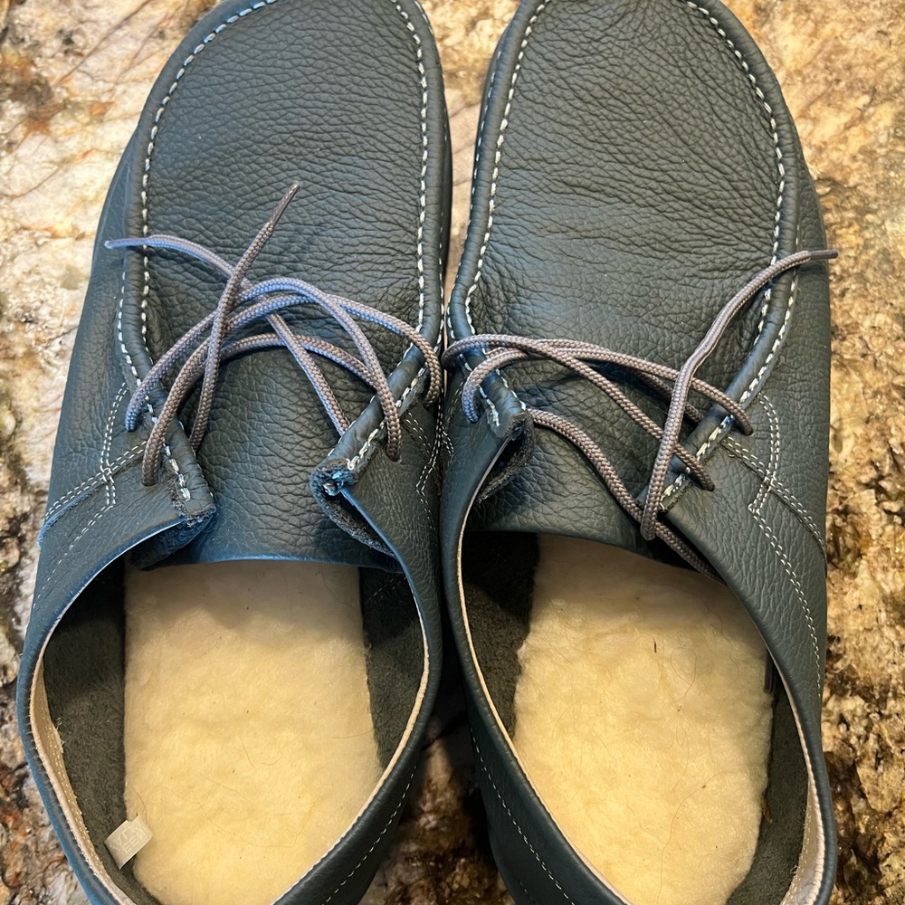 Magic Men's Green barefoot loafer